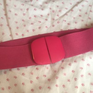 Pink Betsey Johnson belt